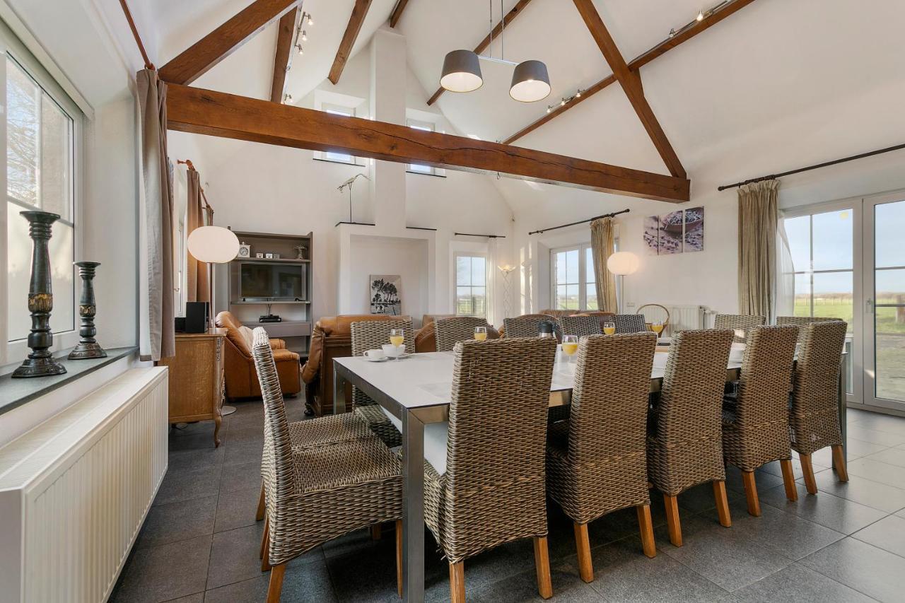Villa 'T Korenhof - Landelijk Gelegen Villa Op 4 Km Van Het Strand ก๊กไซเดอ ภายนอก รูปภาพ