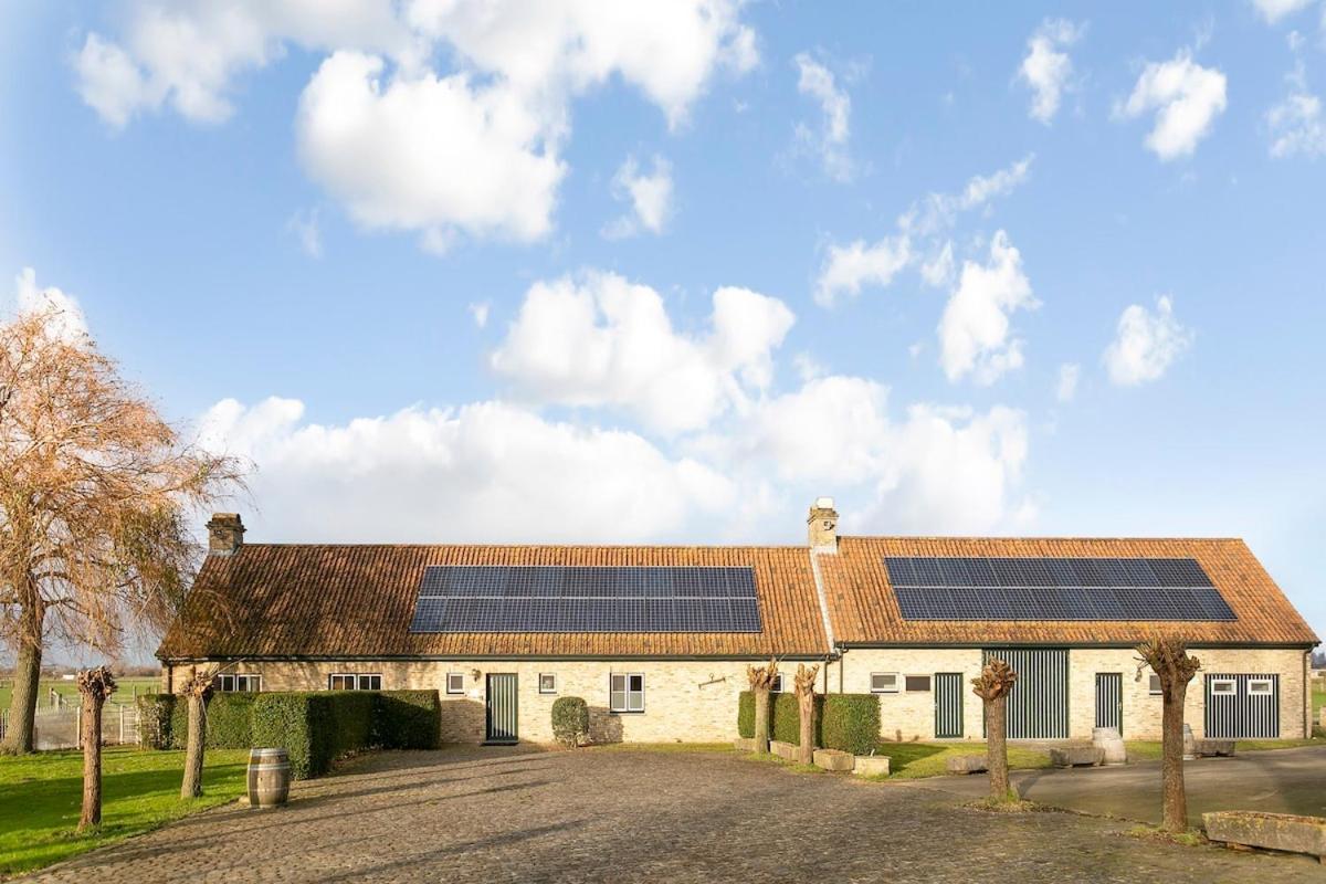 Villa 'T Korenhof - Landelijk Gelegen Villa Op 4 Km Van Het Strand ก๊กไซเดอ ภายนอก รูปภาพ